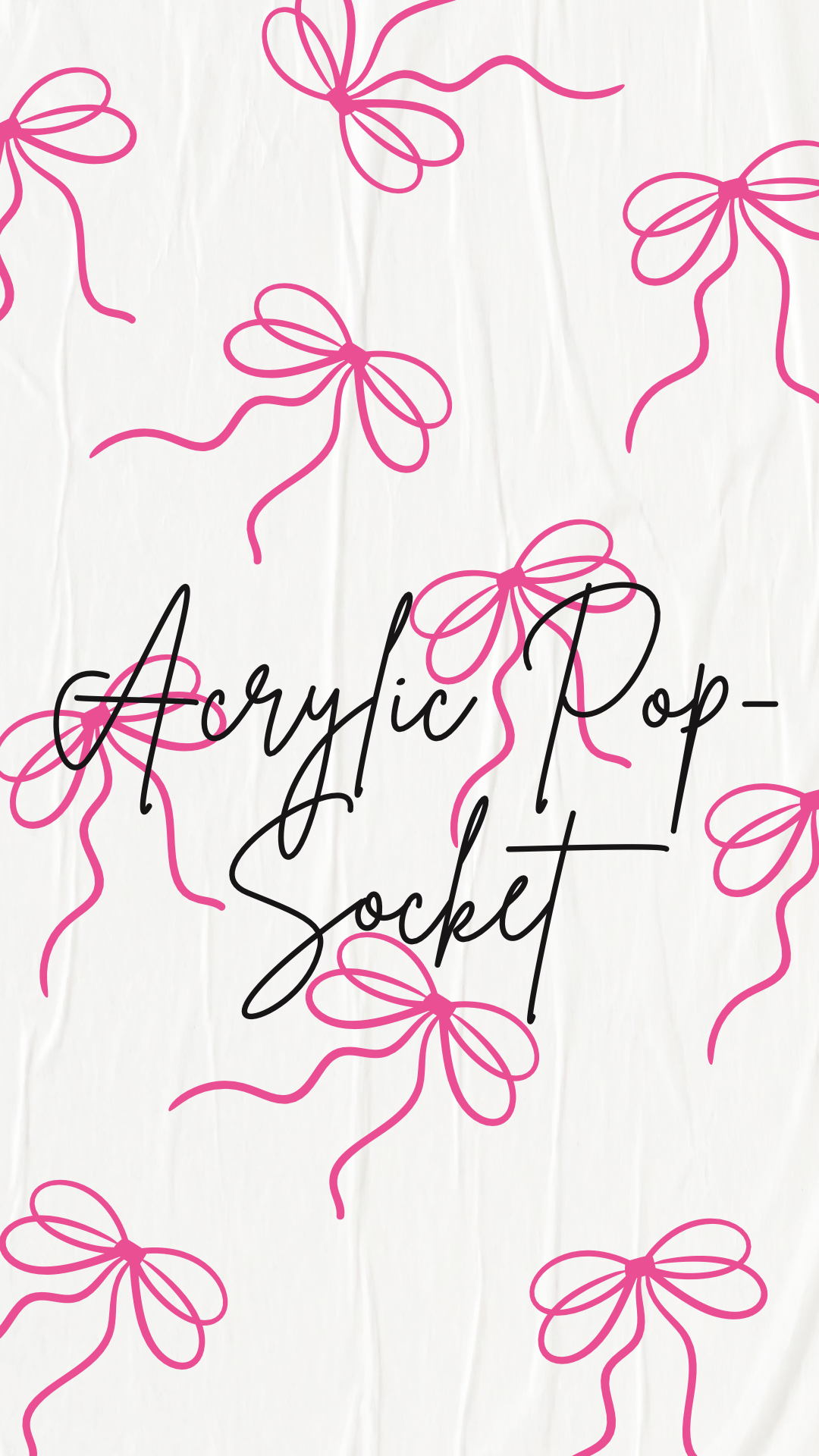 Acrylic Pop-socket